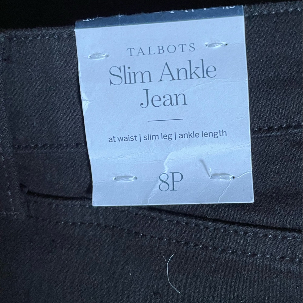 NWT Talbot’s slim ankle jeans - Picture 3 of 3